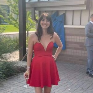 Lulu's Exclusive All Good Things Strapless Dress